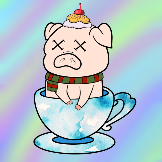 Lucky Teacup Piggy Club #2209