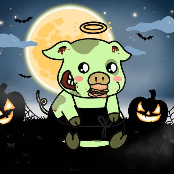 Zombie Piggie Palz #278 - Ham Tucker