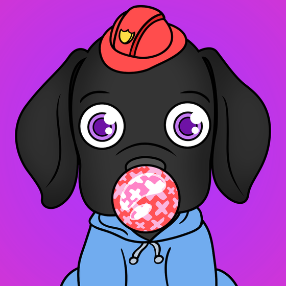 Bubblegum Puppy #3215