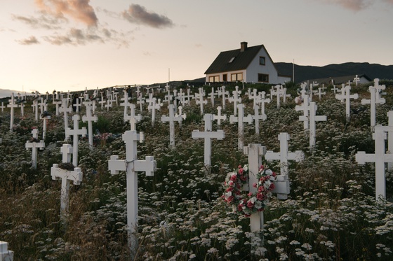 Rumors of Arctic Belonging - Cemetery in Narsaq