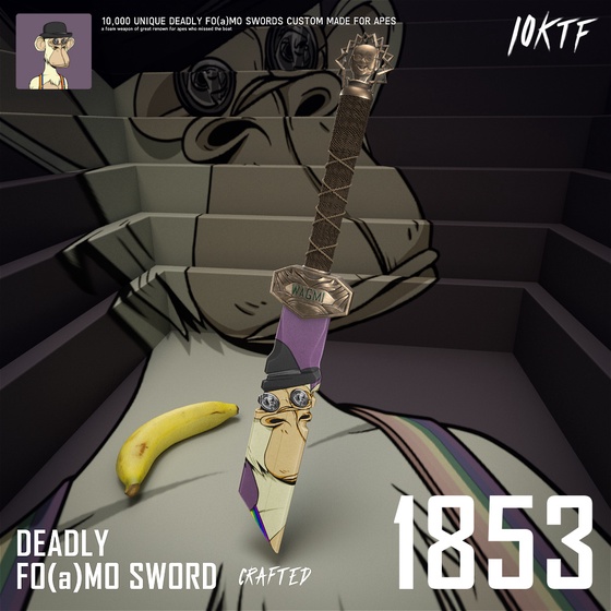 Ape Deadly FO(a)MO Sword #1853