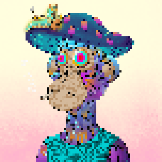 Trippin' Pixel Ape #1492