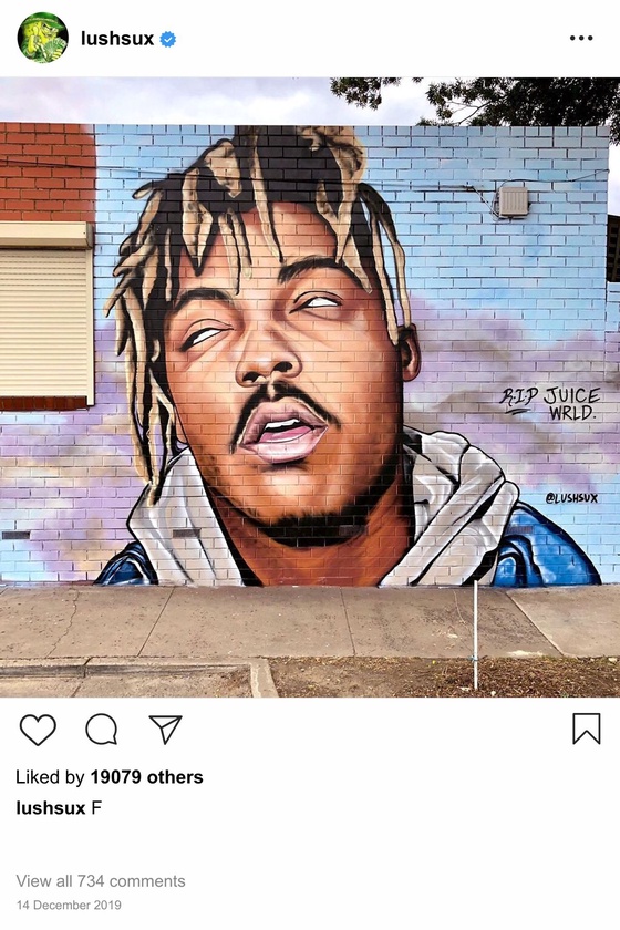 Lushsux #3731 - Mural Juice Wrld