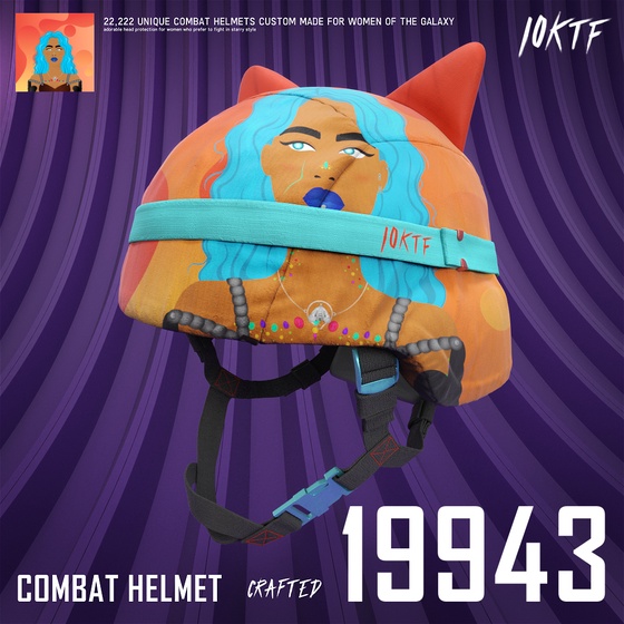 Galaxy Combat Helmet #19943