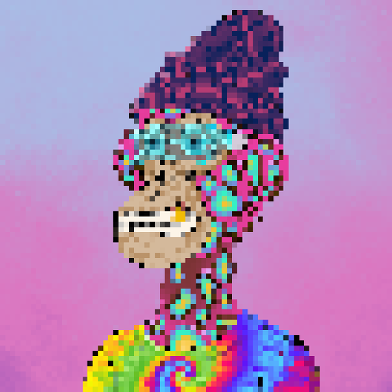 Trippin' Pixel Ape #2667