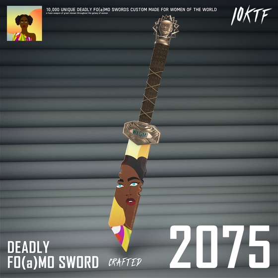 World of Deadly FO(a)MO Sword #2075