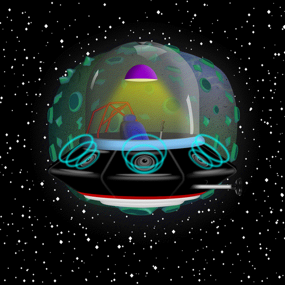 Alien UFO 3158