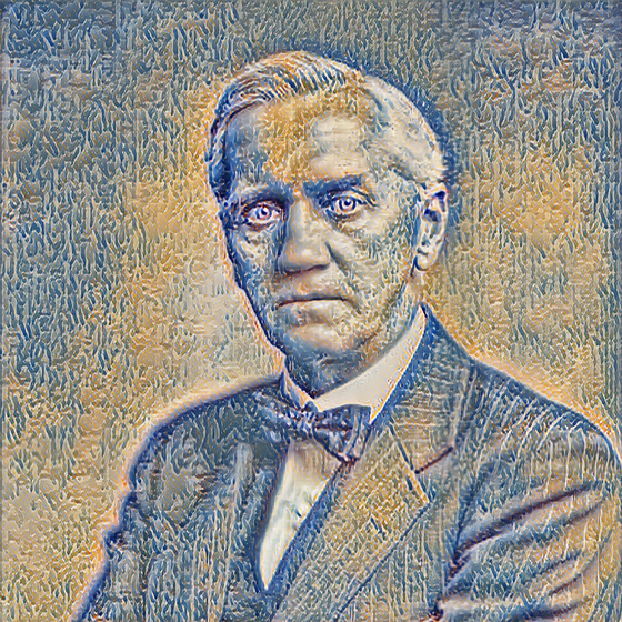 24 Alexander Fleming _ Pointillism