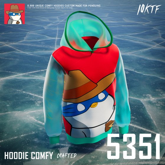 Pudgy Comfy Hoodie #5351