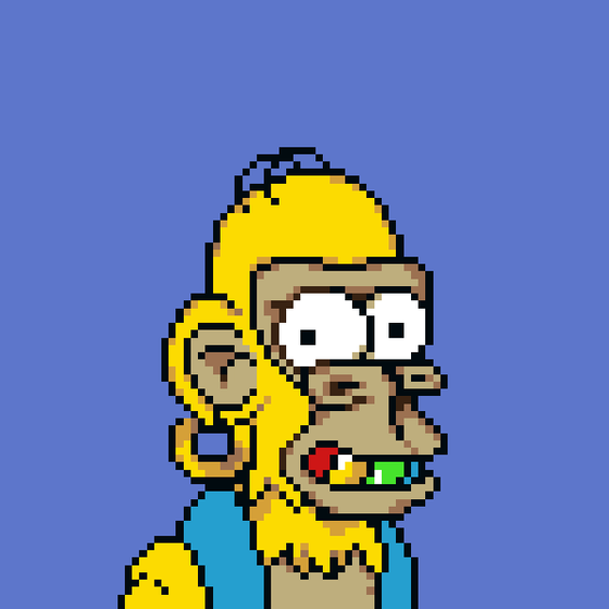 Pixel Simp Ape YC #8137