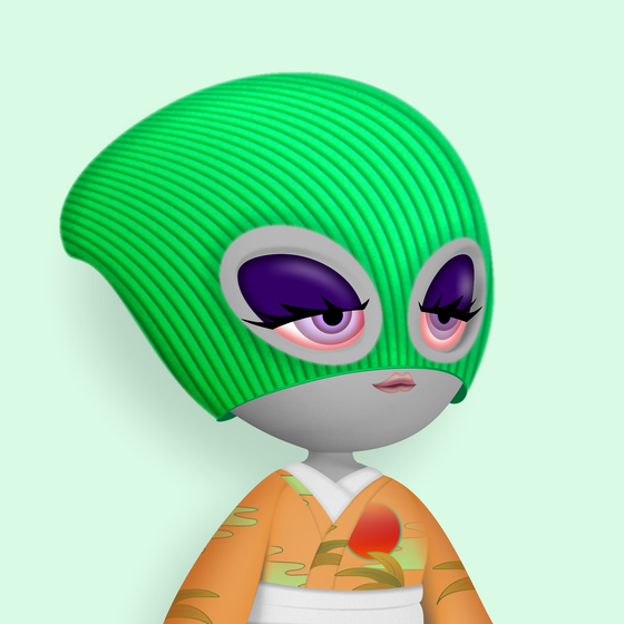 Alien Girl 3177