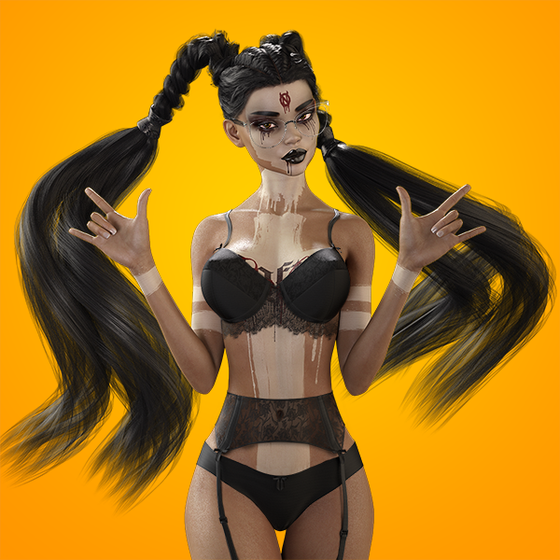 Nafty Dolls #6340