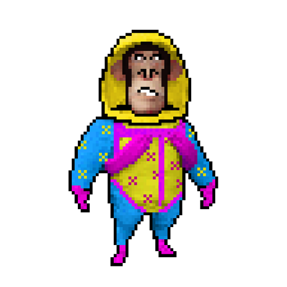 Pixel Radioactive Ape #699