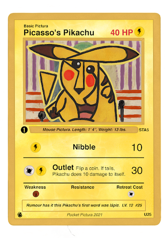 025. Picasso's Pikachu