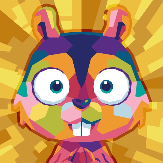 Cheerful Chipmunk Gold (Iconics 1/1)