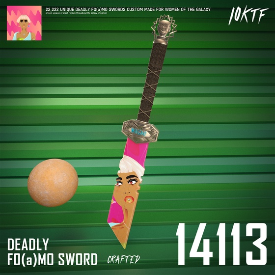 Galaxy Deadly FO(a)MO Sword #14113