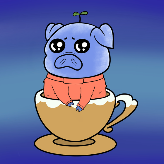 Lucky Teacup Piggy Club #1444