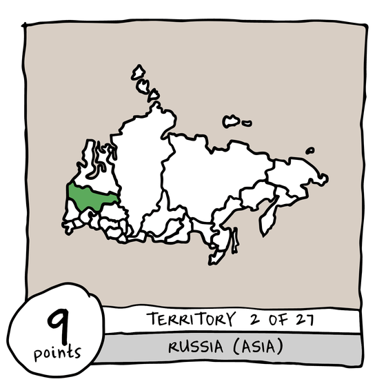 Territory 2/27 - Russia (Asia) (Khanty–Mansi Autonomous Okrug – Yugra)