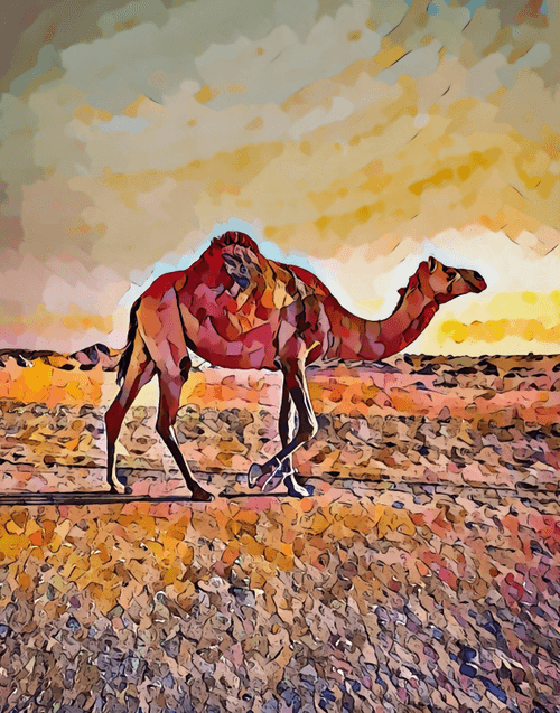 Camel in Savanna