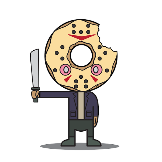 Jason Voorhees “DONUT HEADS" - #30