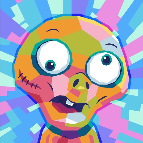Zealous Zombie Hologram (Iconics 1/1)