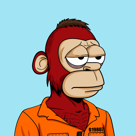 Simp Ape Yacht Club #7552