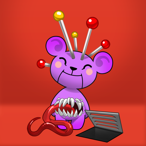 Evil Teddy Bear #6115