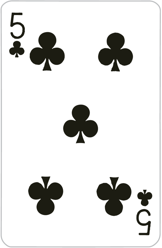 FIVE OF CLUBS