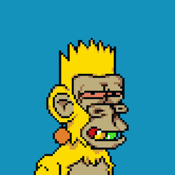 Pixel Simp Ape YC #7294