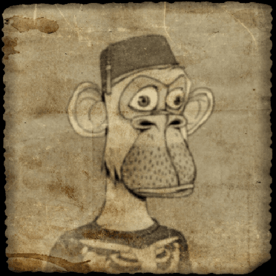 Bored Vintage Ape #2936