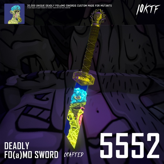 Mutant Deadly FO(a)MO Sword #5552