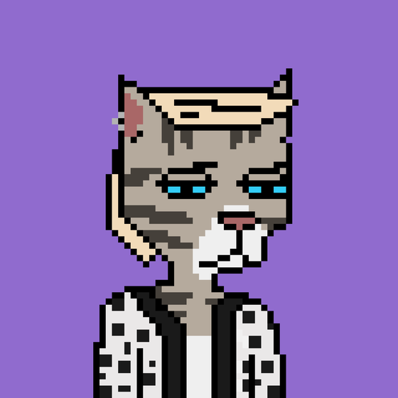 Pixel Cat Gang #1542