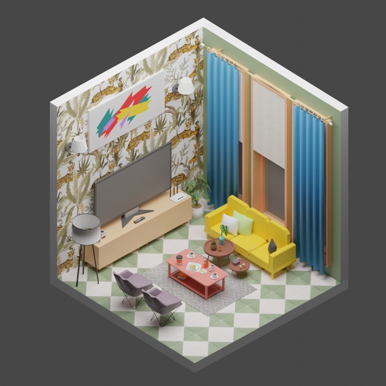 3D Room #3971