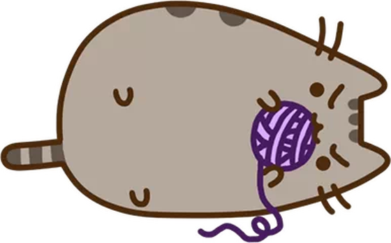 Fidgeting Pusheen