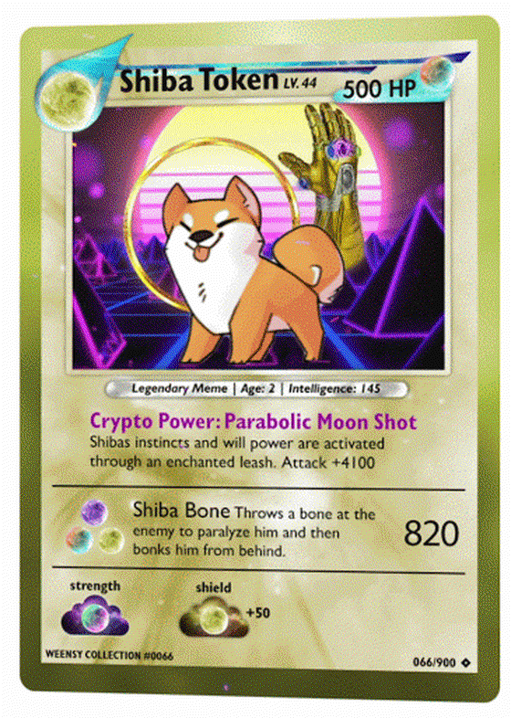 Shiba Token | #0066 Weensy Card Collection