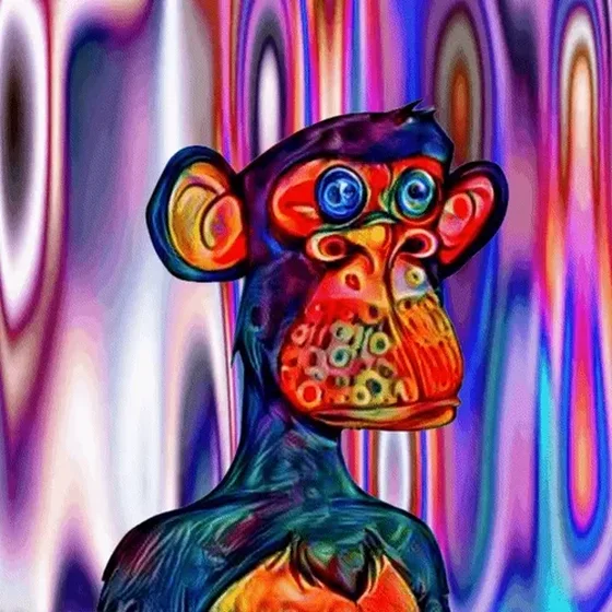 Psychedelic Bored Ape #3665 40