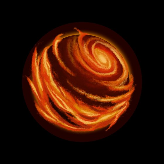 Greater Fire Orb - #5597