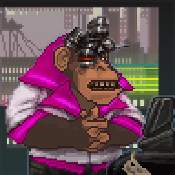 Cyberpunk Ape Executives #1101