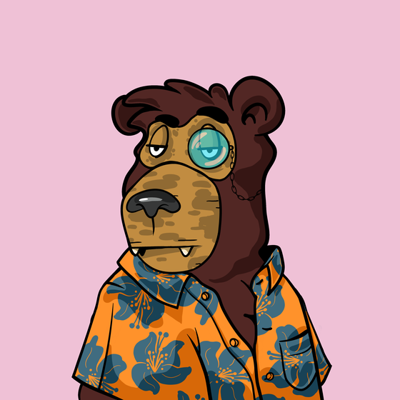 Buzzed Bear #8668