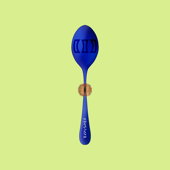 Concave Spoon #2624