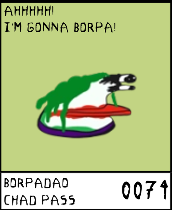 BORPADAO CHAD PASS #74