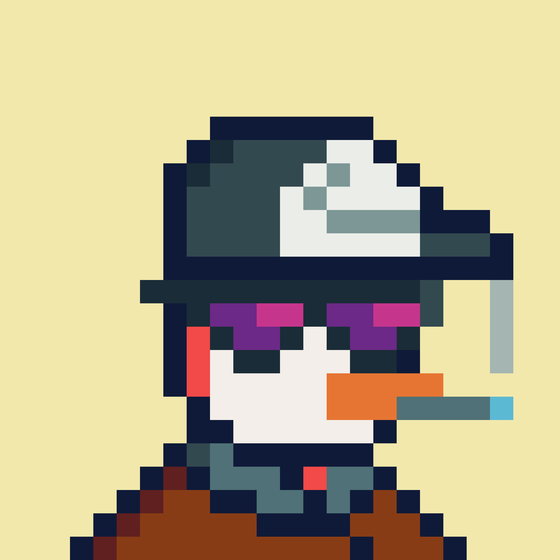 8bit Penguin Chad #0