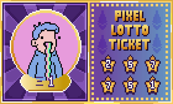 Pixel NFT Lotto #31