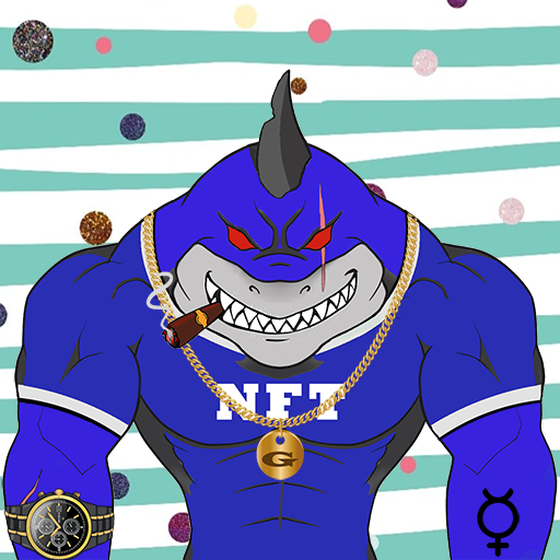Space Sharks Yacht Club #672