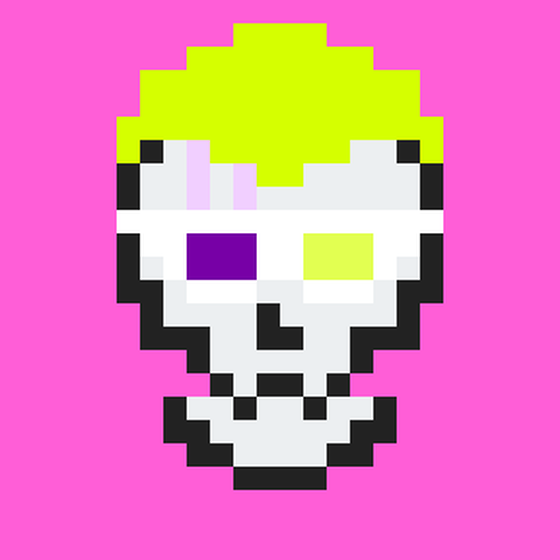 Cyber CryptoSkull #1843