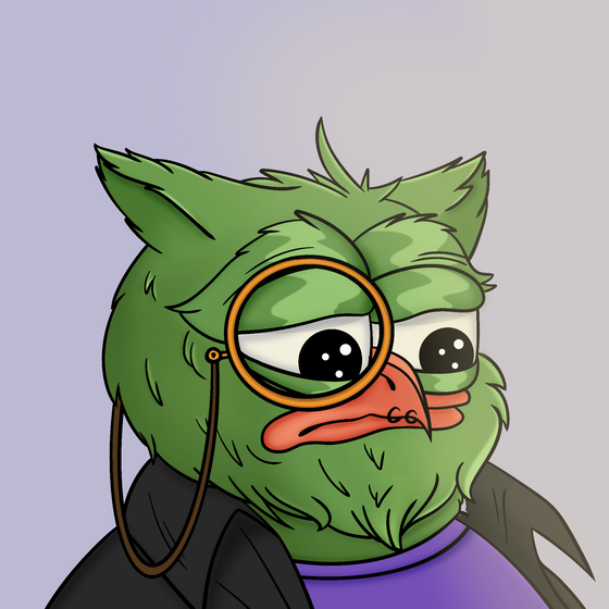 Rare Pepe Birds #3528