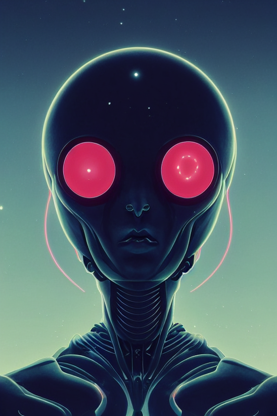 CYBER ALIEN #153