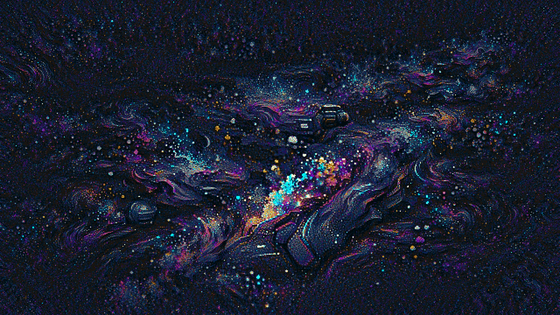 BRILLIANT SPACE GALAXY