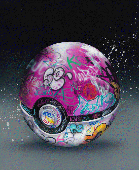 The Vandalized Ball by OneMizer (12/60)