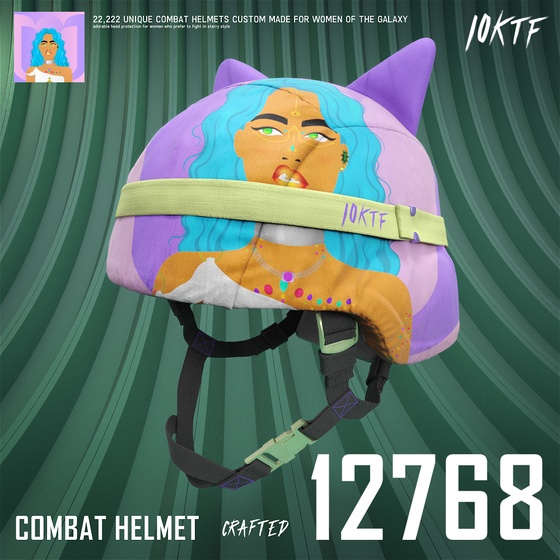 Galaxy Combat Helmet #12768